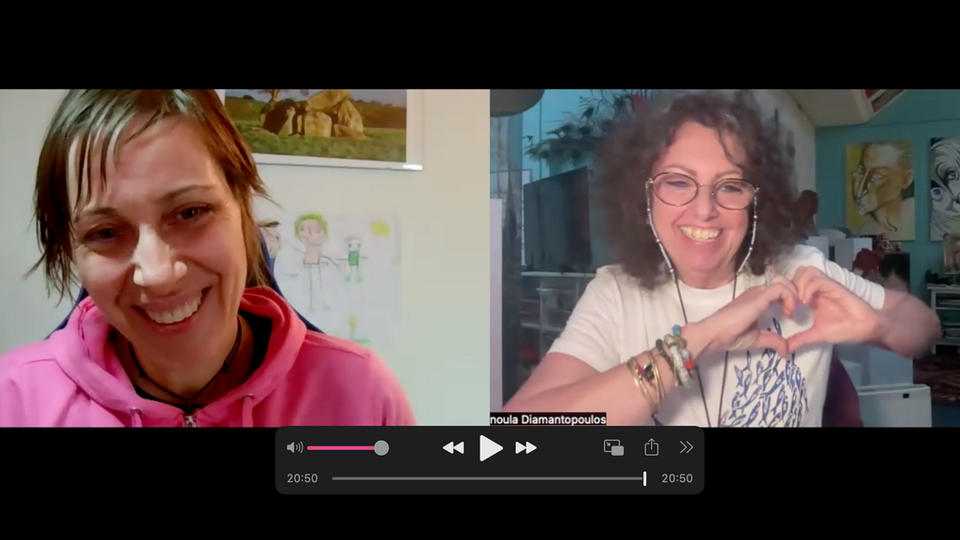 Noula talks with Dr. Alessia Bruno on "performance"